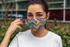 Colorful Tetris Mask