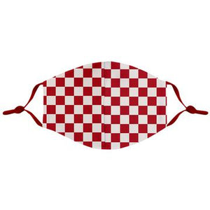Red Checkered Mask