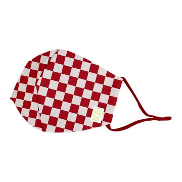 Red Checkered Mask